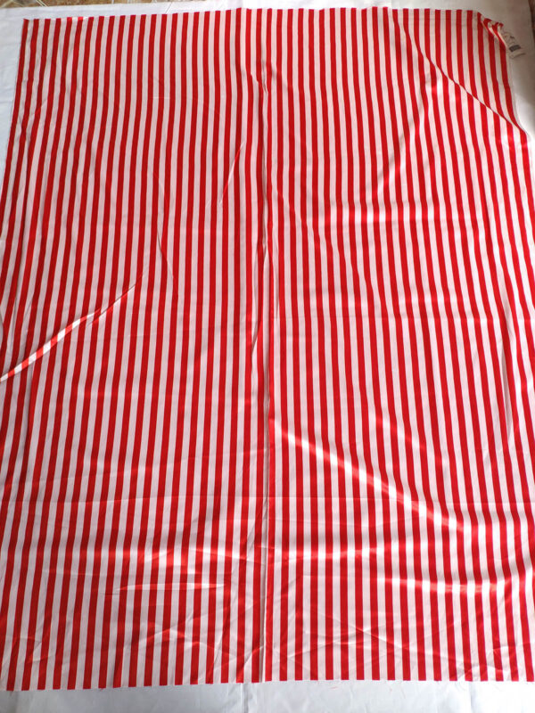 White and red stripped jacquard #82649 - Image 4