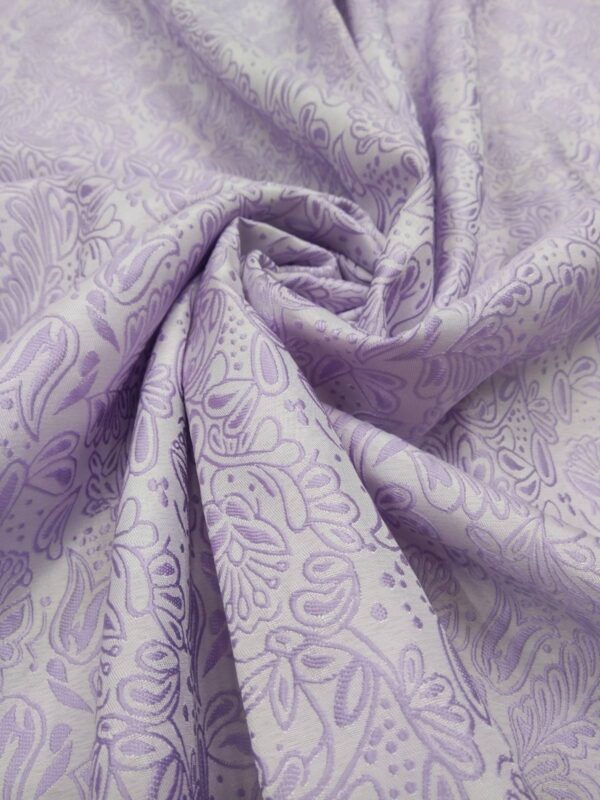 Purple floral jacquard #80761 - Image 2