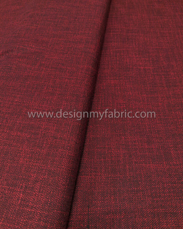 Black and red coating fabric #80991