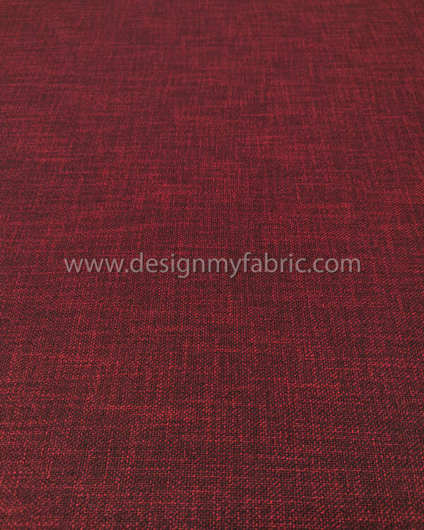 Black and red coating fabric #80991 - Image 6