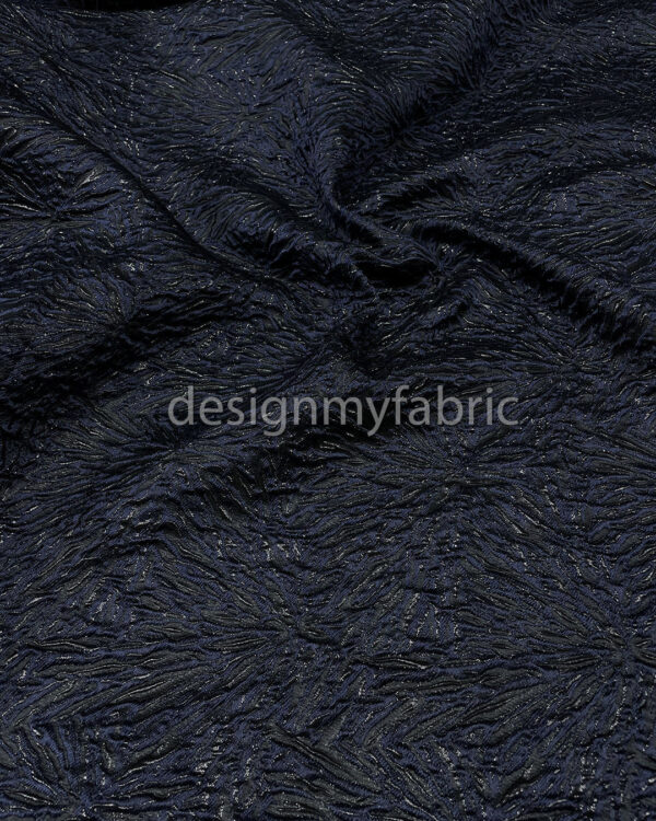 Blue and black jacquard #200401 - Image 6